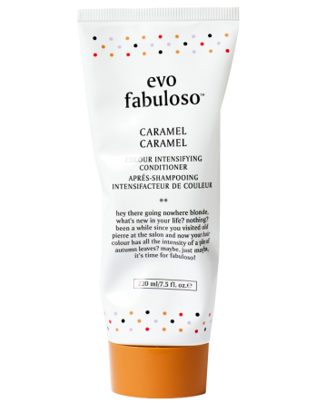 evo fabuloso colour intensifying conditioner- caramel 7.5oz